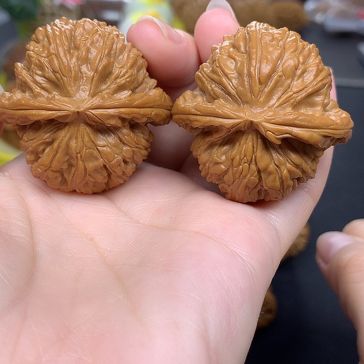 吊坠文玩核桃-***兵43白狮子