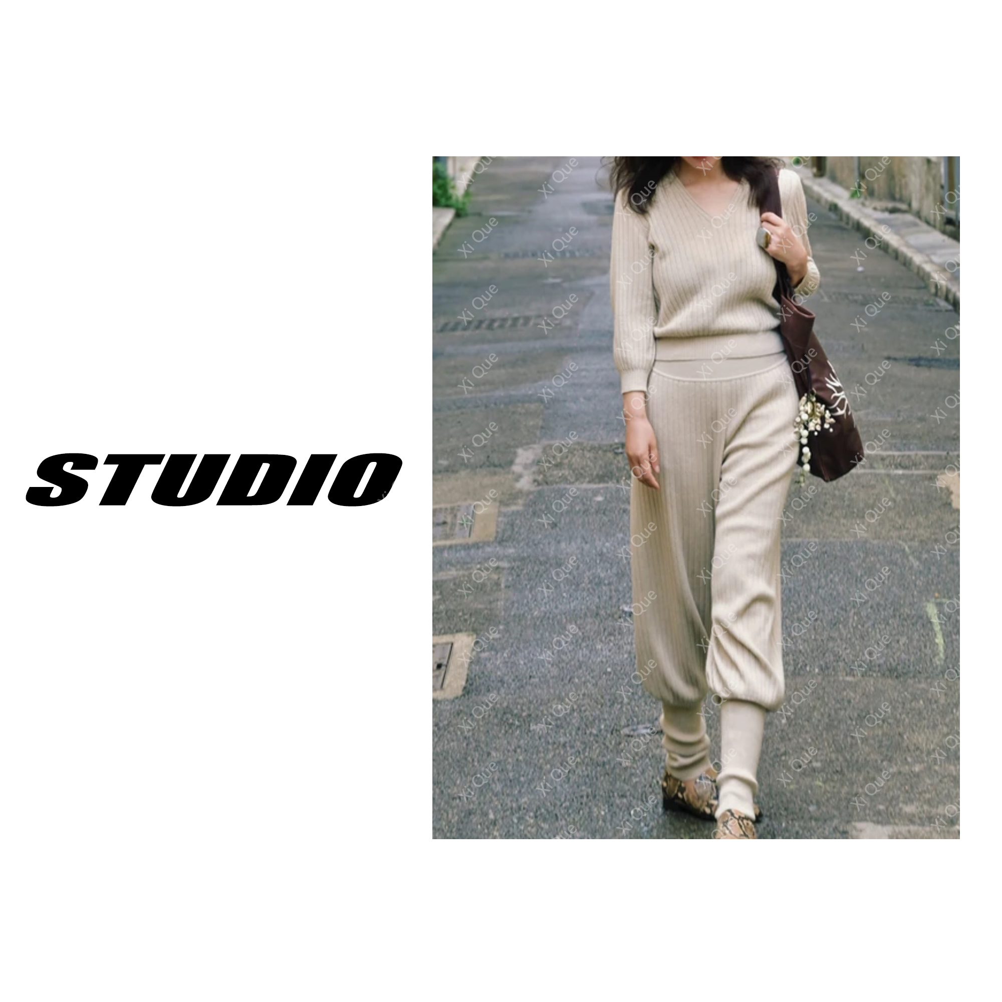 小美丽套装（上衣+裤子） 保暖加厚休闲套装