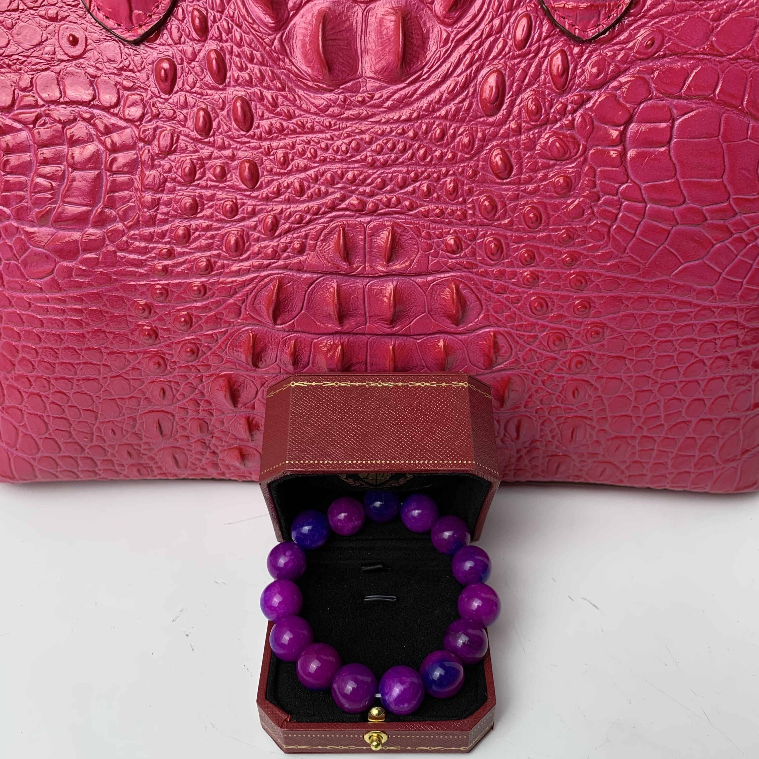 4752【高级定制】14mm收藏级轻奢时尚设计手串送礼盒（多样性发货）