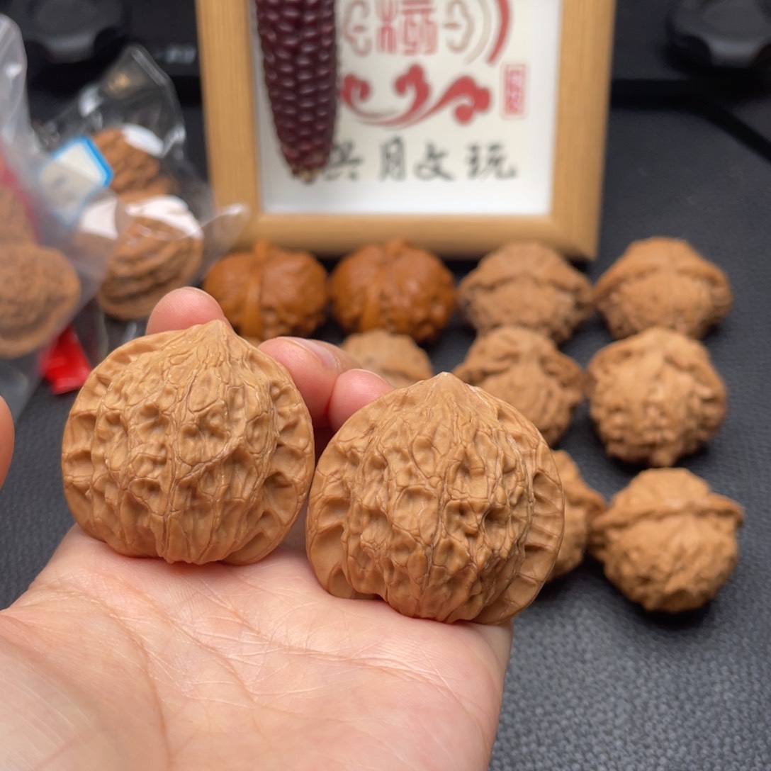 文玩核桃吊坠全品公子帽37尺