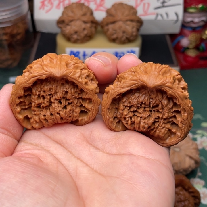 【闪购商品】把件文玩核桃45全品聚宝盆