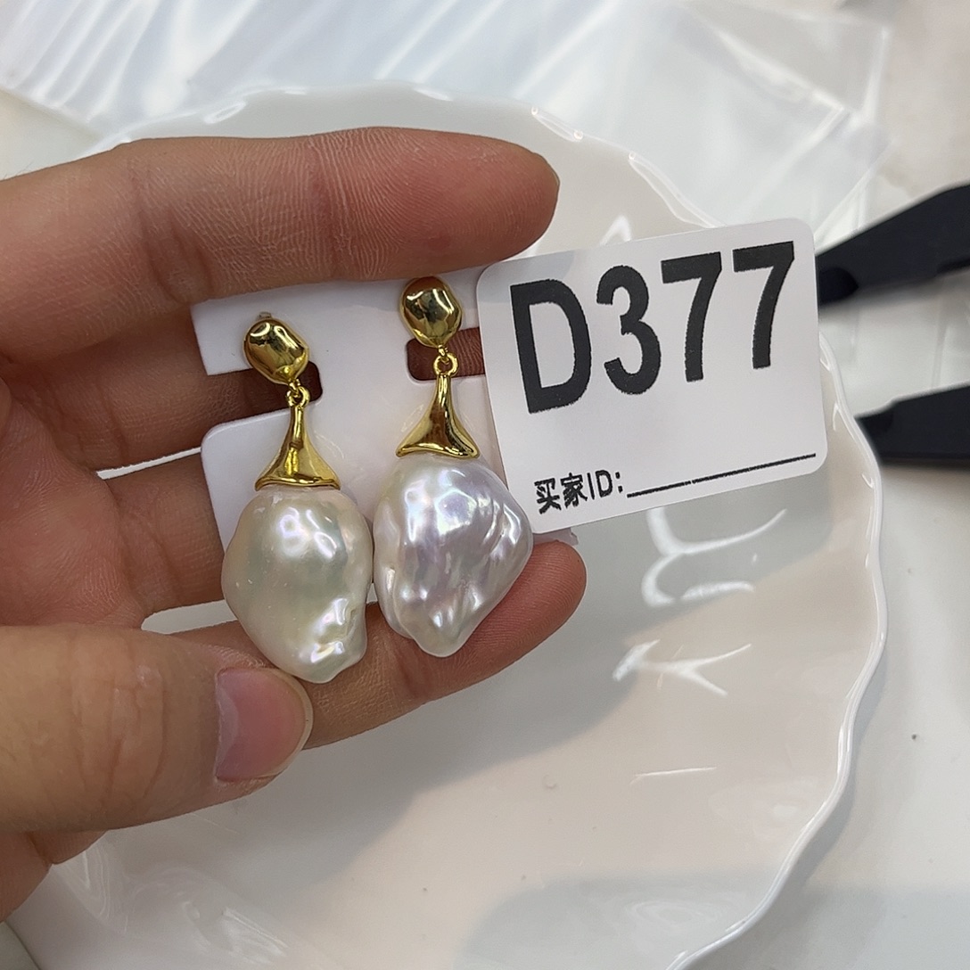 耳饰合金淡水珍珠