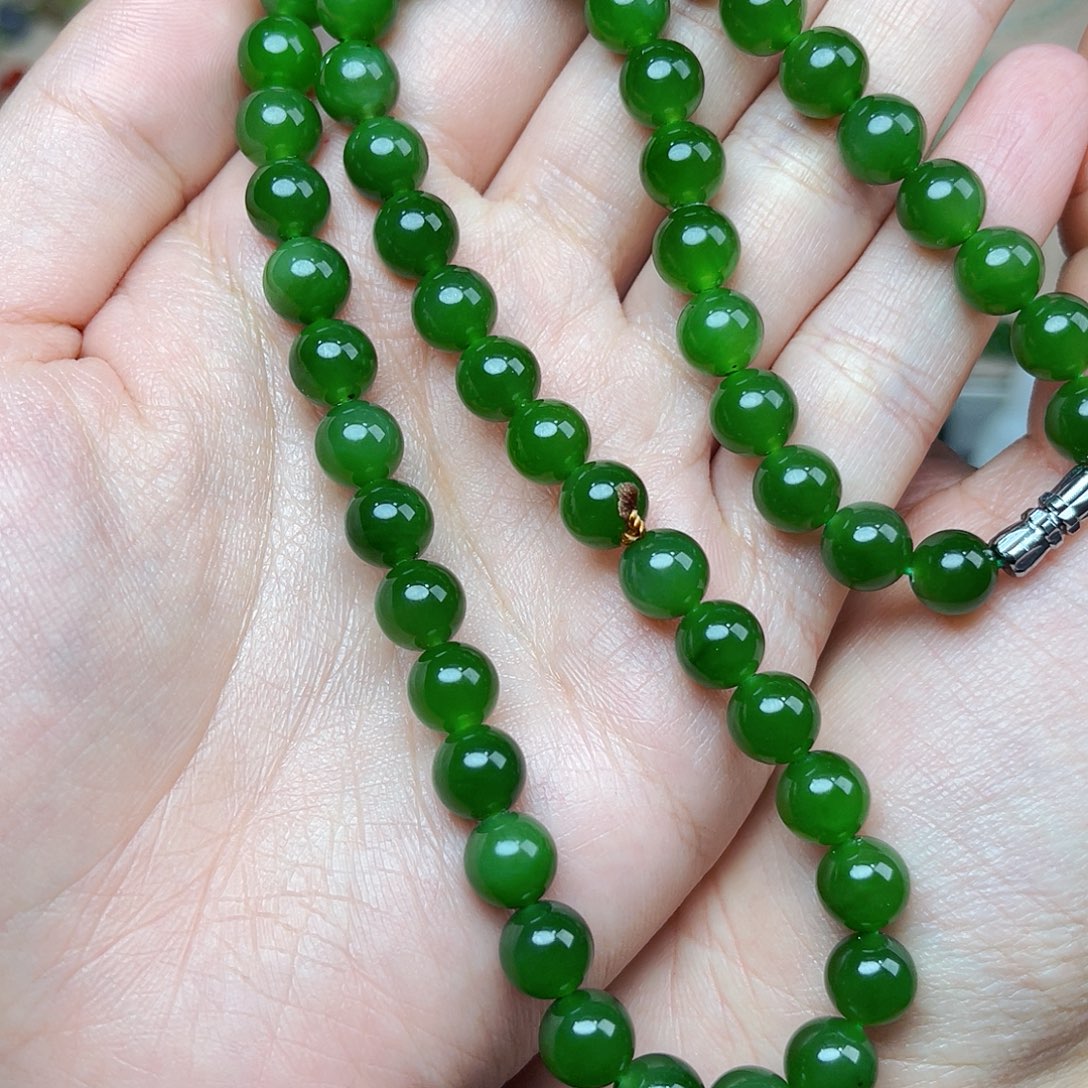 和田玉未镶嵌颈饰06