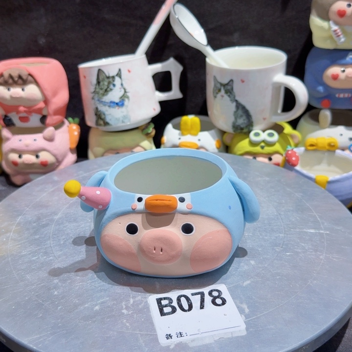 陶瓷微瑕多肉可爱花盆