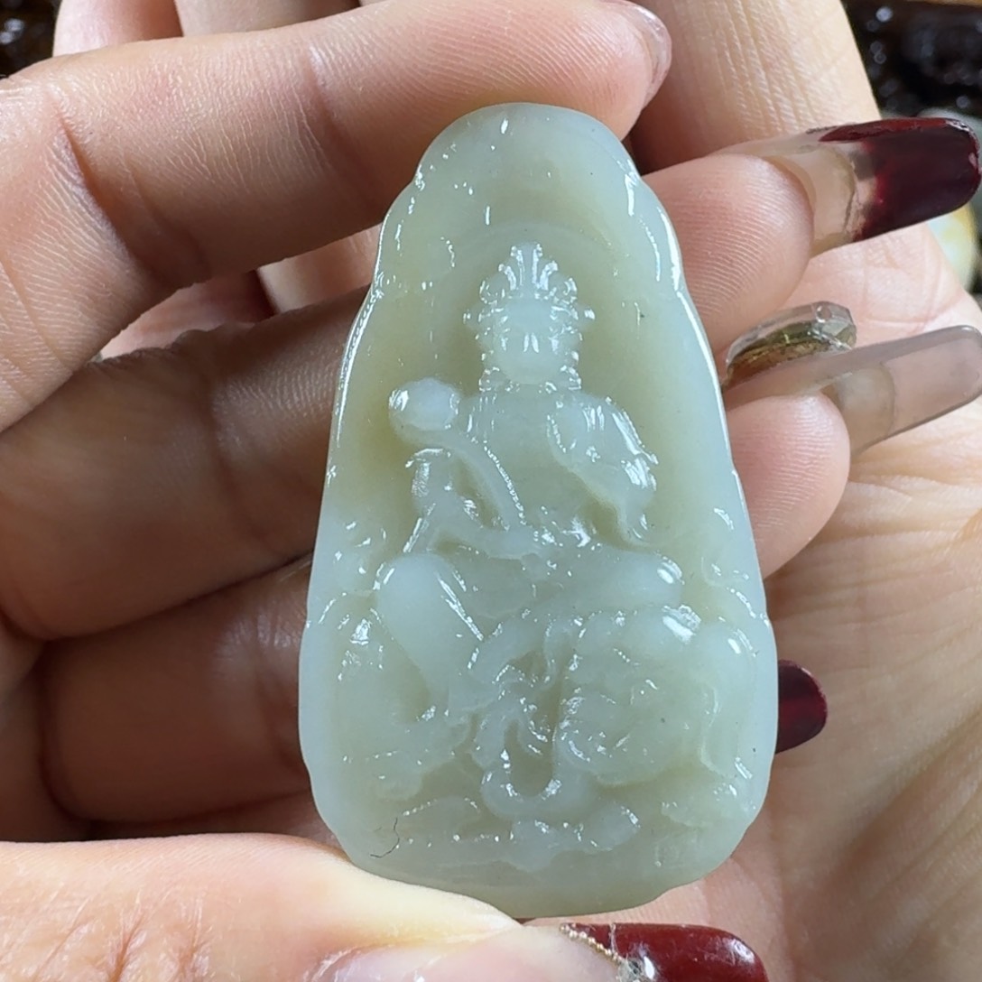 和田玉挂件未镶嵌