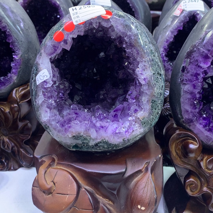 水晶紫水晶未镶嵌2599