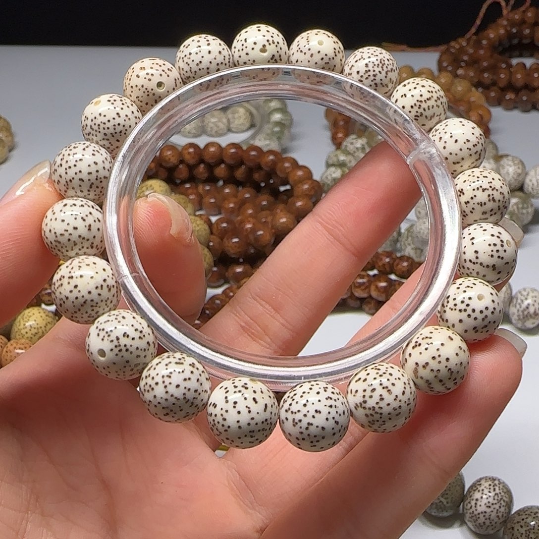 星月菩提吊坠11圆珠海南原生态