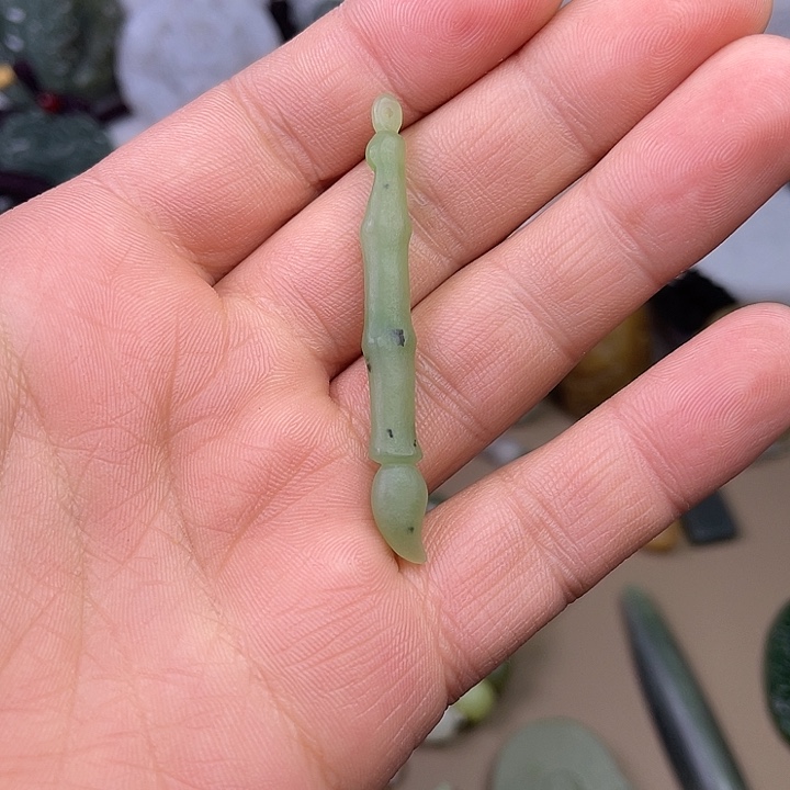 和田玉吊坠(不含链)未镶嵌