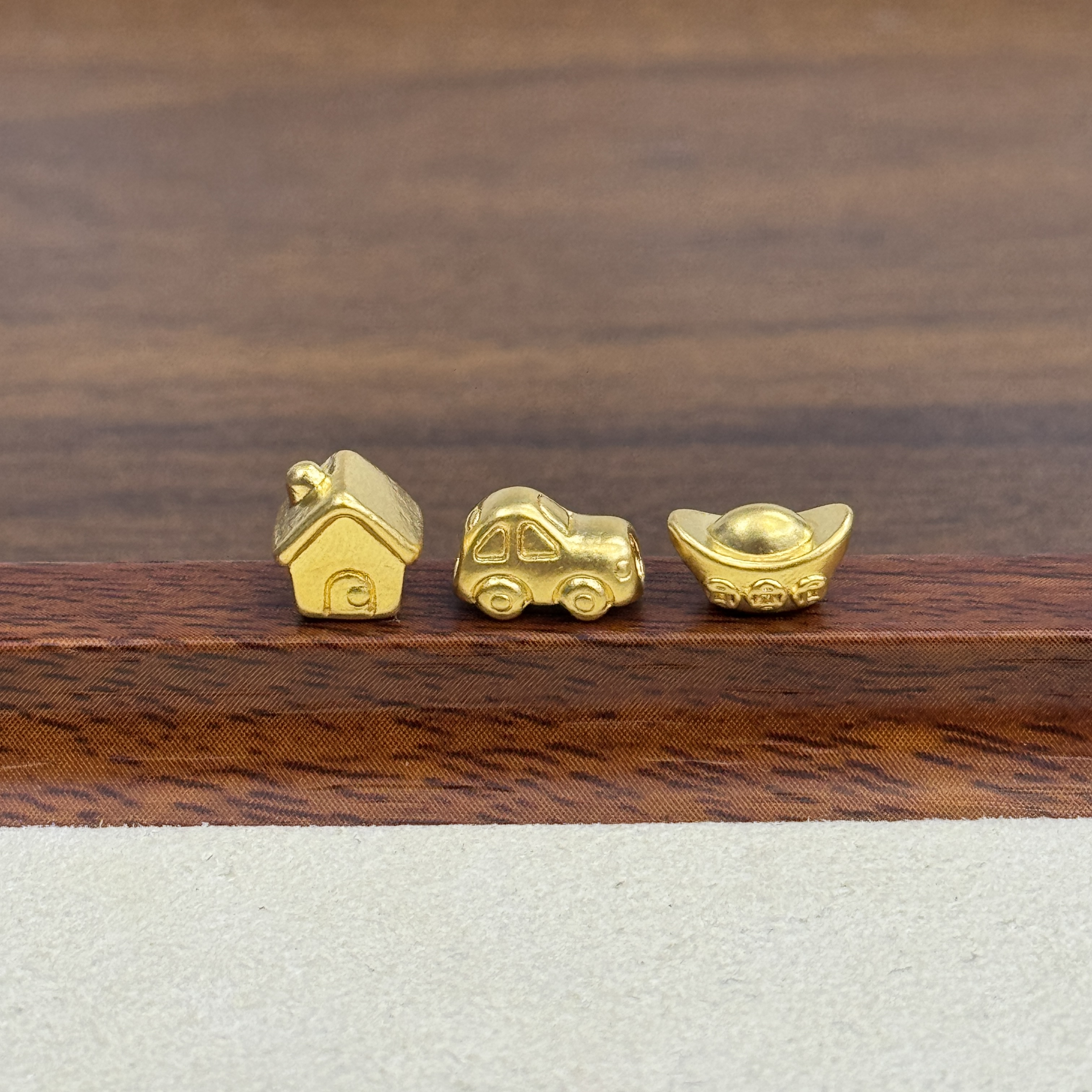 君潮黄金足金999房车元宝1套DP1337-0570