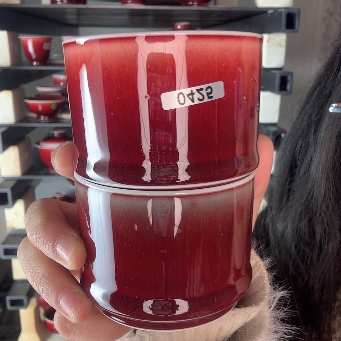 瓷片景德镇郎红陶瓷