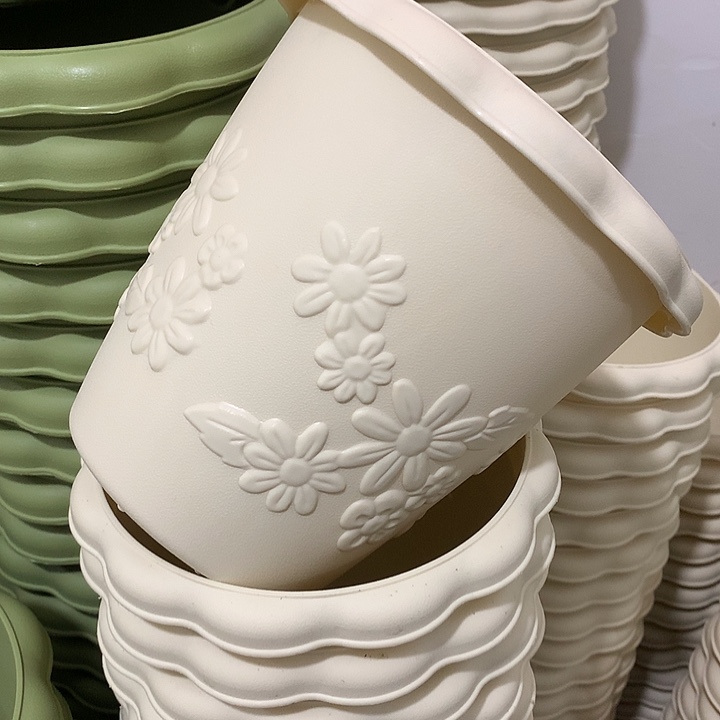 浮雕口18高17米白3个无托