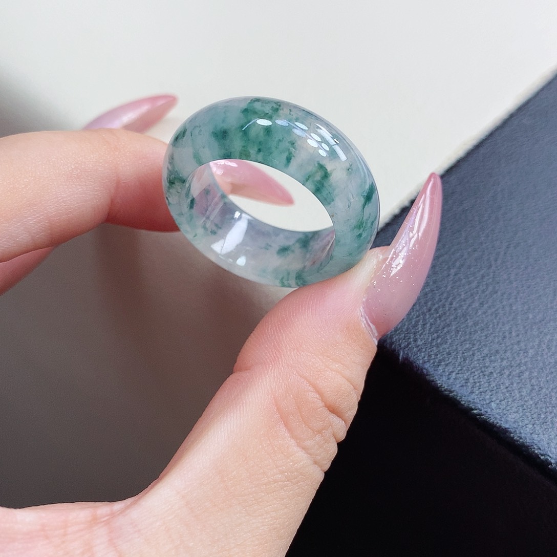 翡翠戒指未镶嵌21-23号