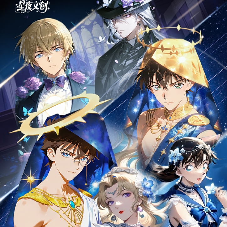 【开火车】星夜文创-柯南上上签-名侦探柯南国产二创（馒头代拆）