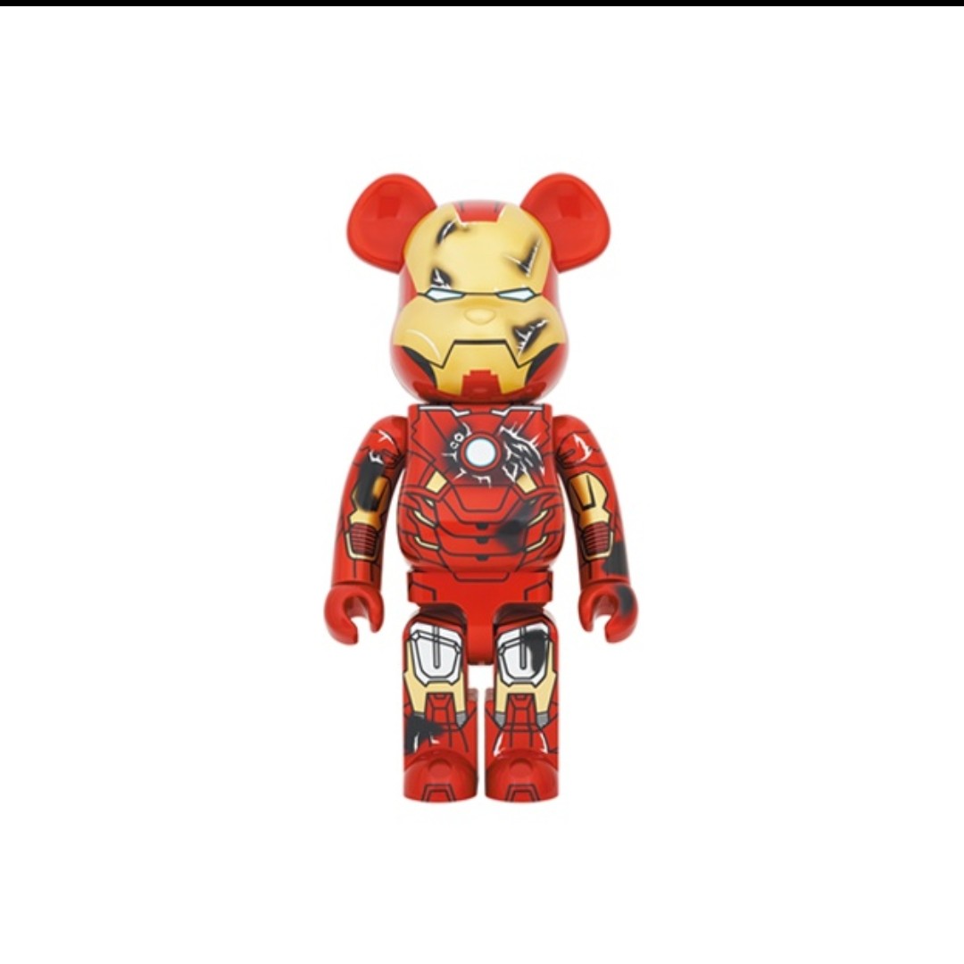 【山哥ST】bearbrick 积木熊 mk7战损版 1000%