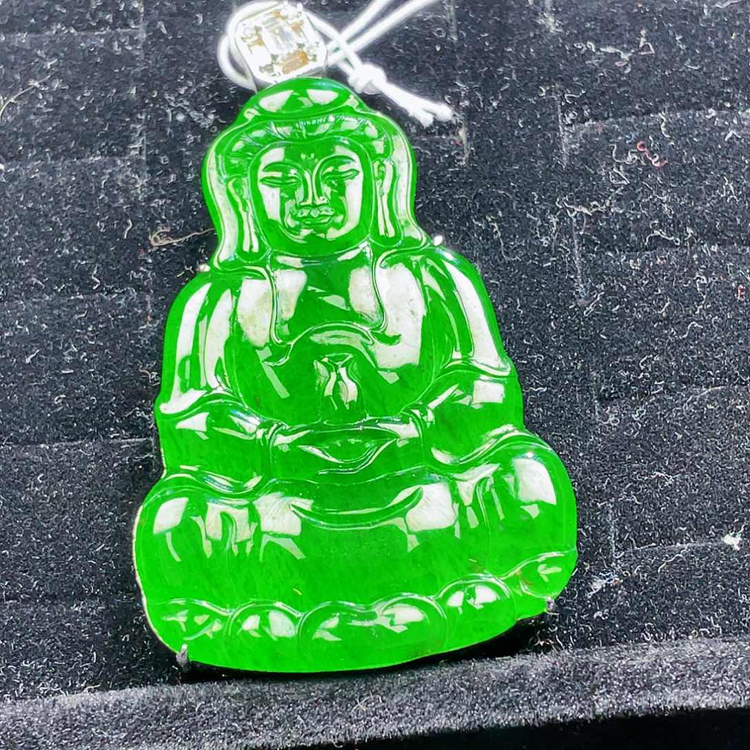 翡翠颈饰未镶嵌14，