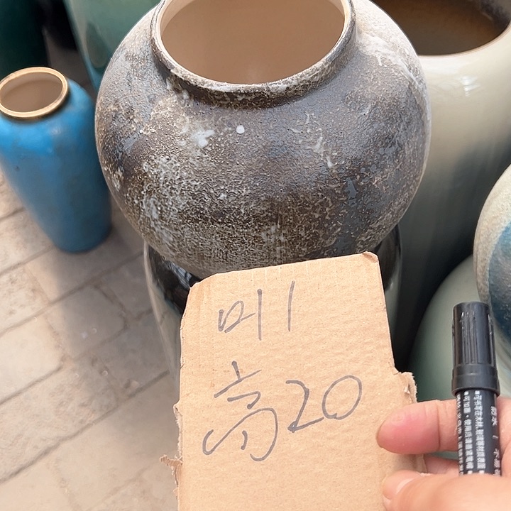 陶瓷景德镇精品花盆栽适合