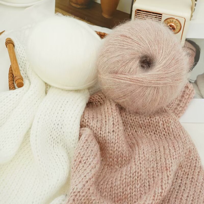 主播同款马海毛 一团50克/一两 柔软毛线