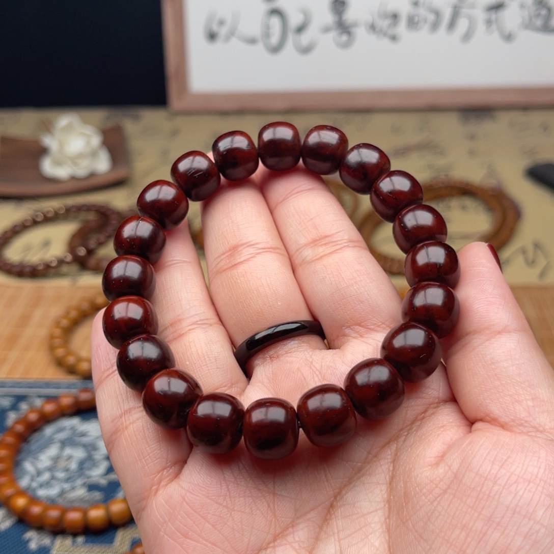 紫金鼠手串实心老型12➕