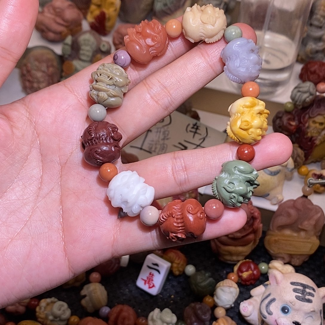 石英质玉（阿拉善玉）未镶嵌手链