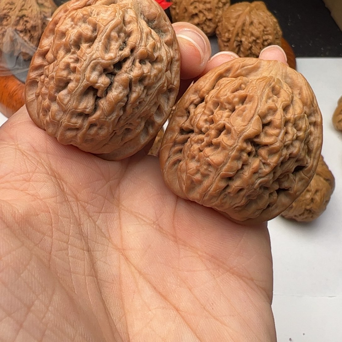 文玩核桃吊坠莲花35全品