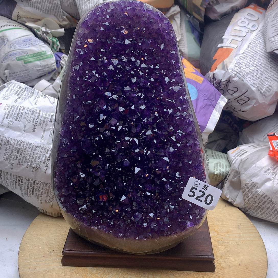 紫晶大型摆件（非配饰）未镶嵌
