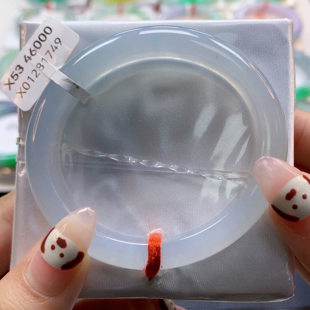 翡翠手镯未镶嵌（莫莫26）53贵妃5号