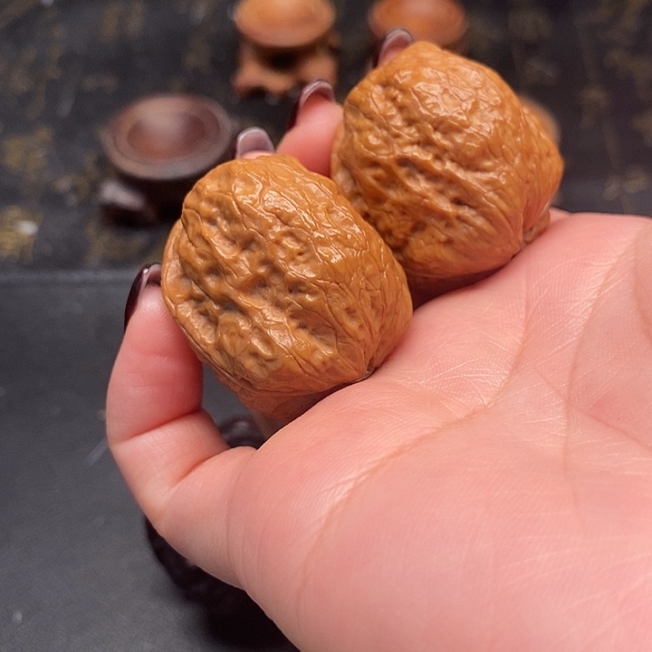 吊坠文玩核桃帝王龙脊36