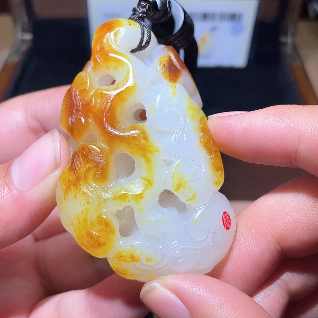 和田玉颈饰未镶嵌A7 