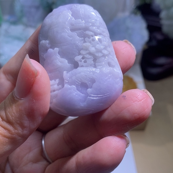 【闪购商品】翡翠挂件未镶嵌山水