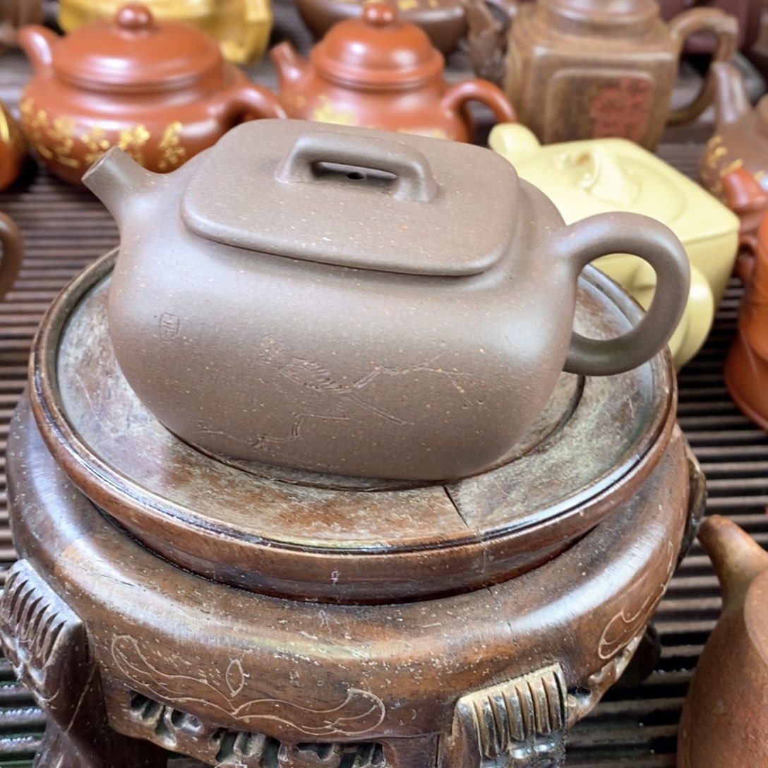 紫砂茶壶原矿手工163