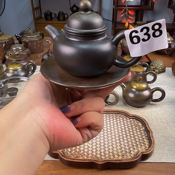 柴燒壺泡茶香柴燒壺