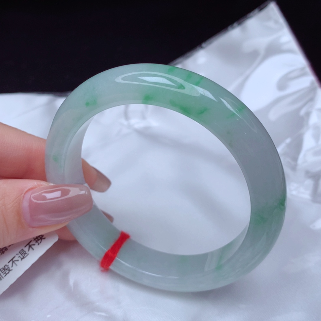 翡翠手镯未镶嵌手镯55