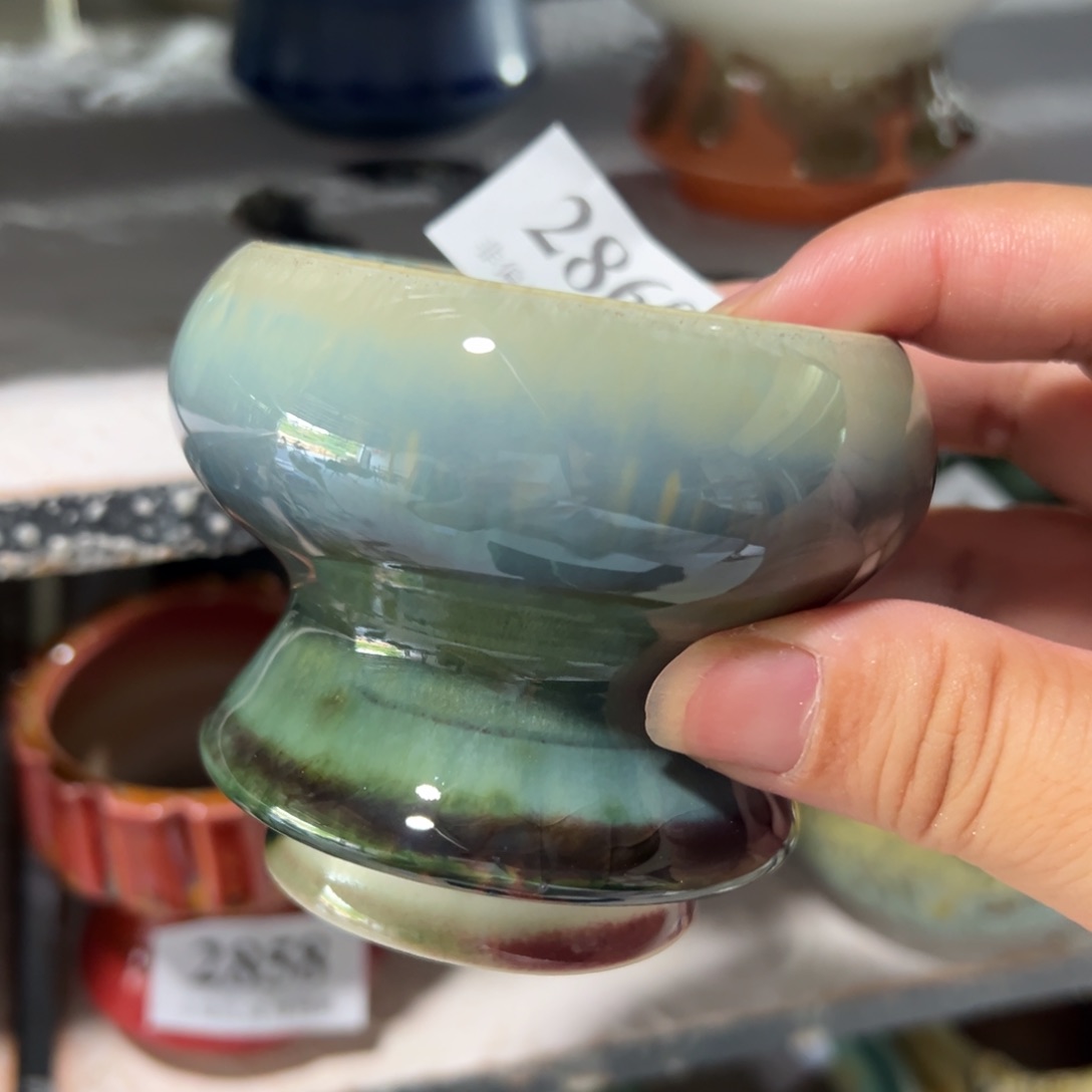 口6 手工花盆满30包邮