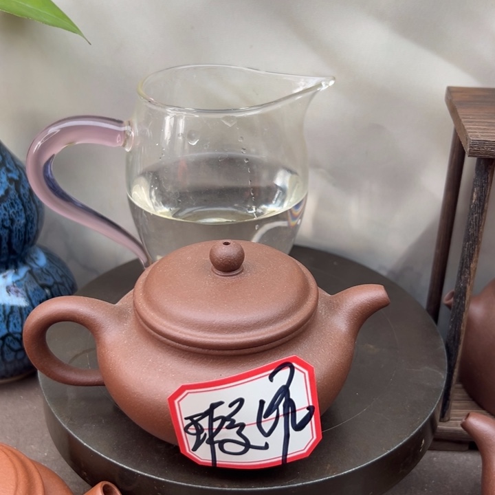 紫砂茶壶仿古肚子有包200c c