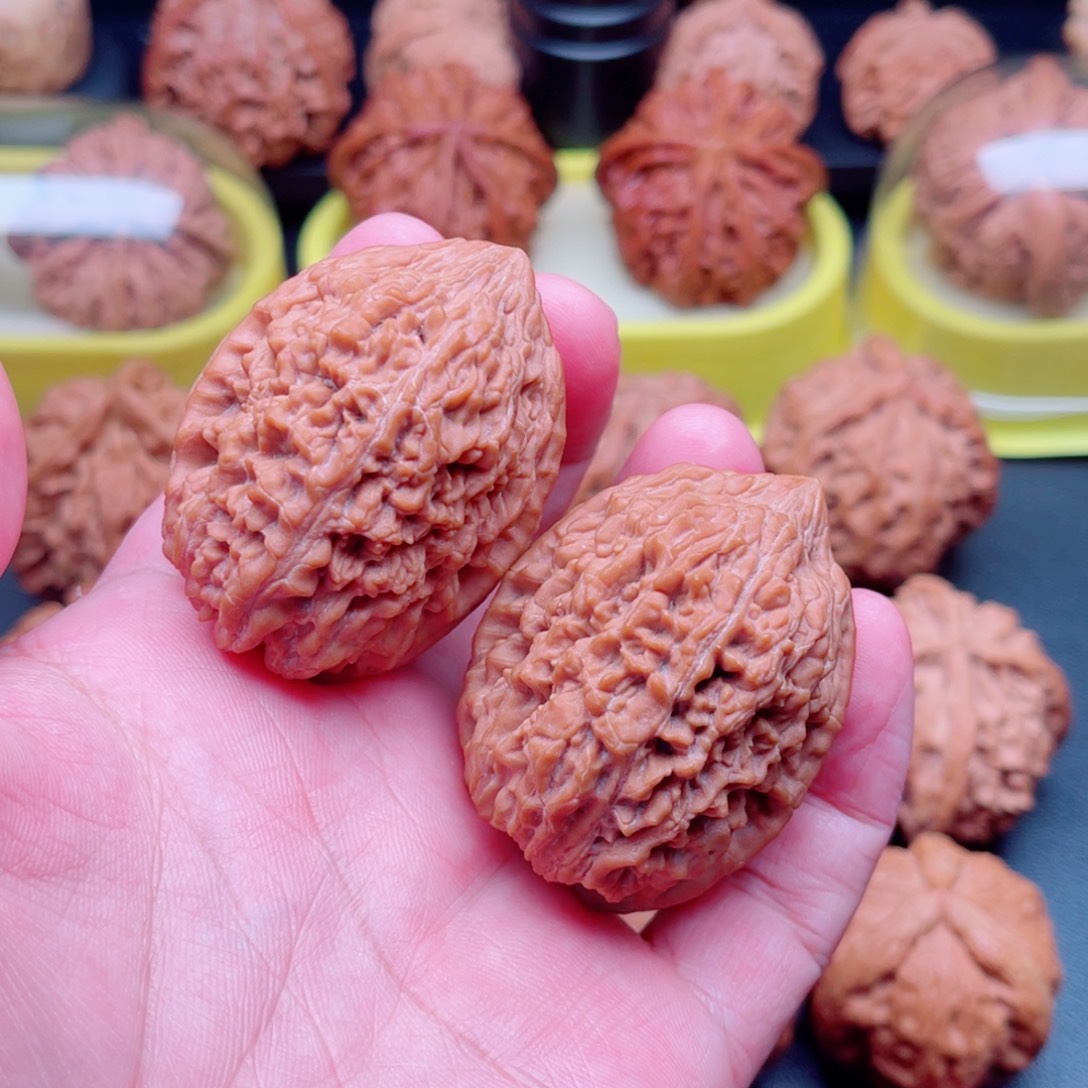 把件文玩核桃大蒜头37×41×46