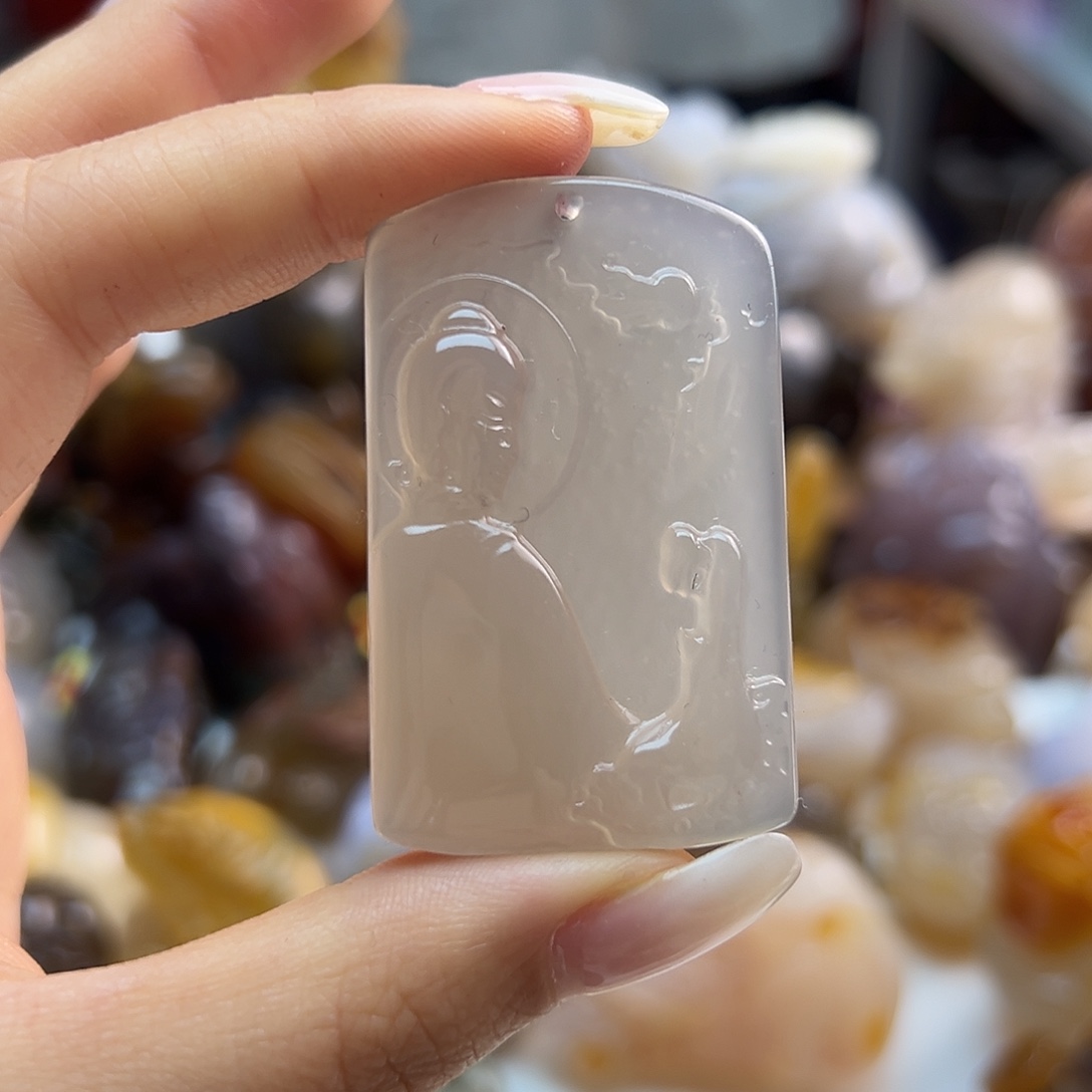 玛瑙/玉髓未镶嵌颈饰
