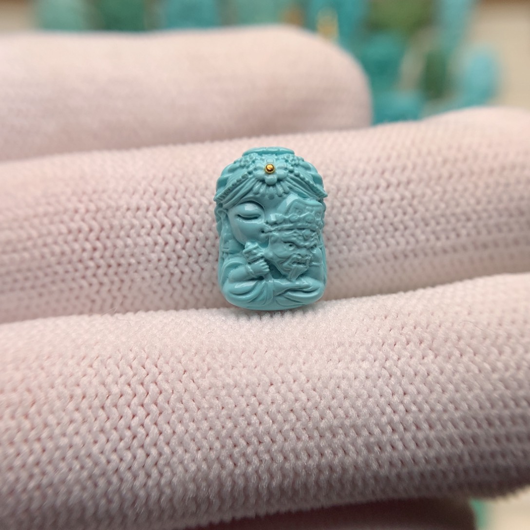 绿松石配饰未镶嵌