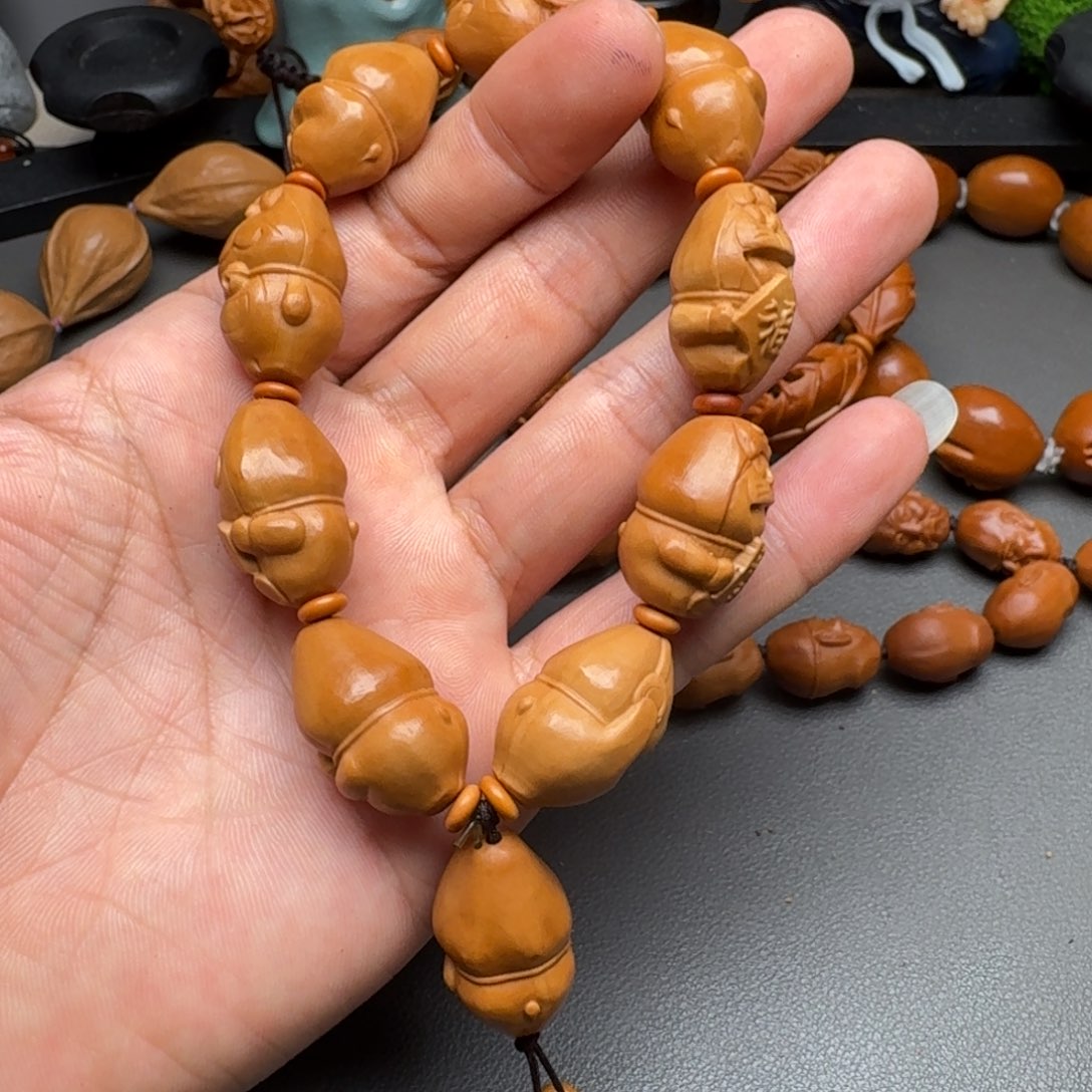 橄榄核手串/手链旧*橄榄核手环的