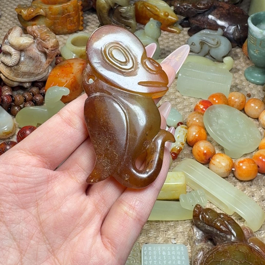 白玉菩提吊坠挂件