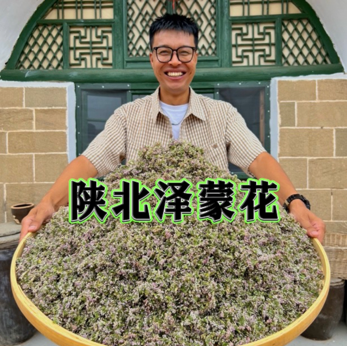 【林北北】陕北野生泽蒙花 （包邮）炸油调味拌凉菜  满屋飘香