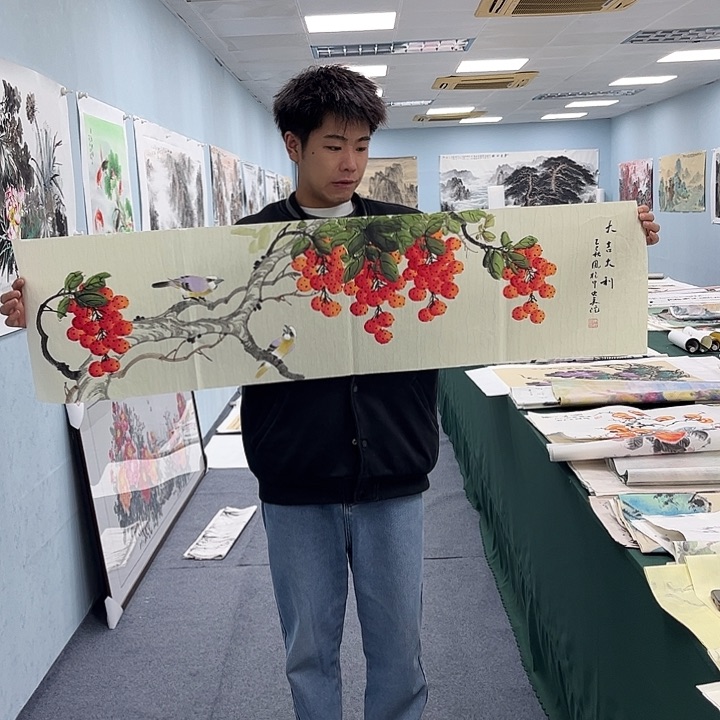 国画宣纸国画纯手绘作品