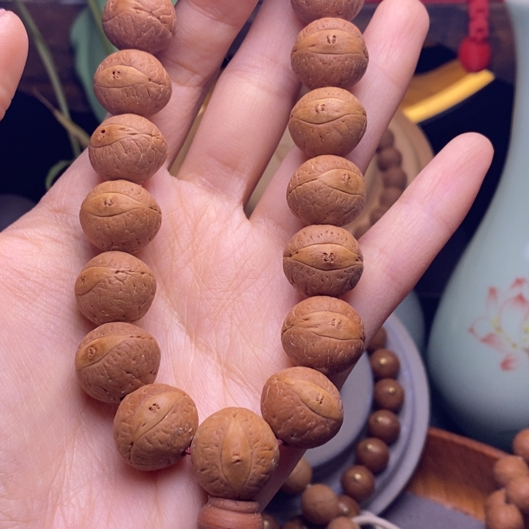 凤眼菩提手串16➕凤眼手串24年老籽