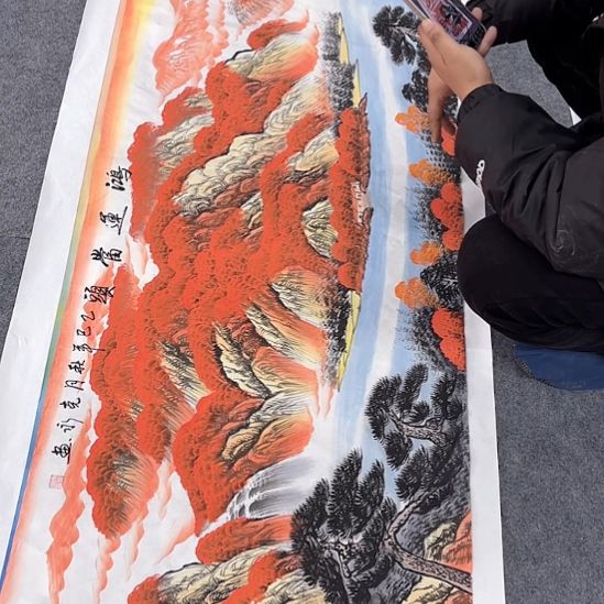 国画一二三一二三