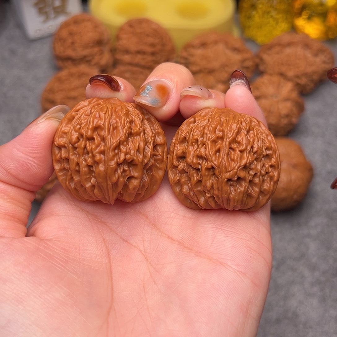 把件文玩核桃毕业精品精配山地磨36全品正磨