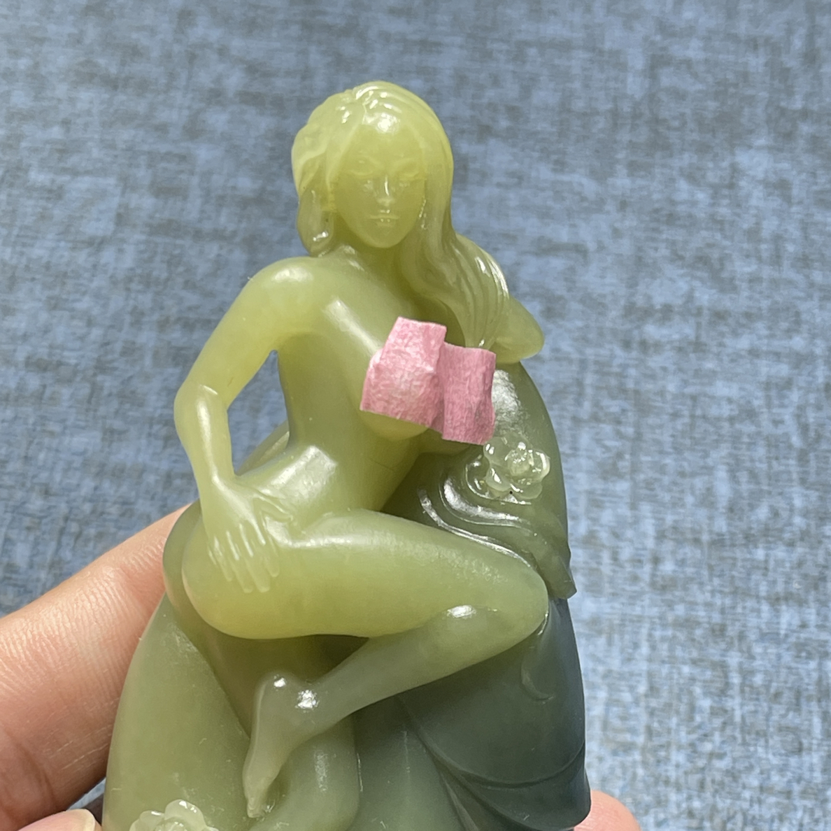 睡美人，和田玉把件