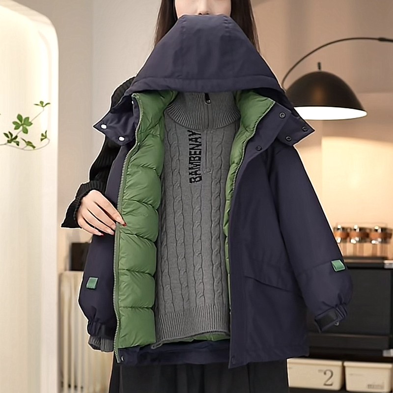 厚款男棉袄男童户外加厚时尚休闲百搭中大童棉服棉衣保暖冬冲锋衣