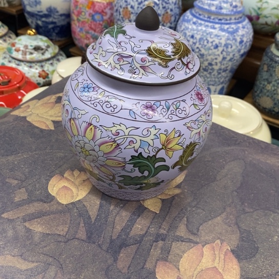 瓷片陶瓷茶叶罐密封罐