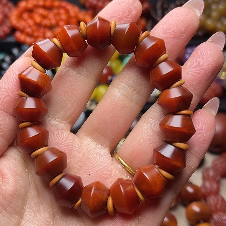 玛瑙/玉髓未镶嵌手链