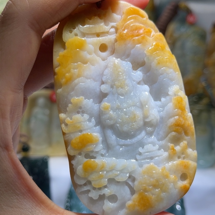 吊坠(不含链)未镶嵌翡翠