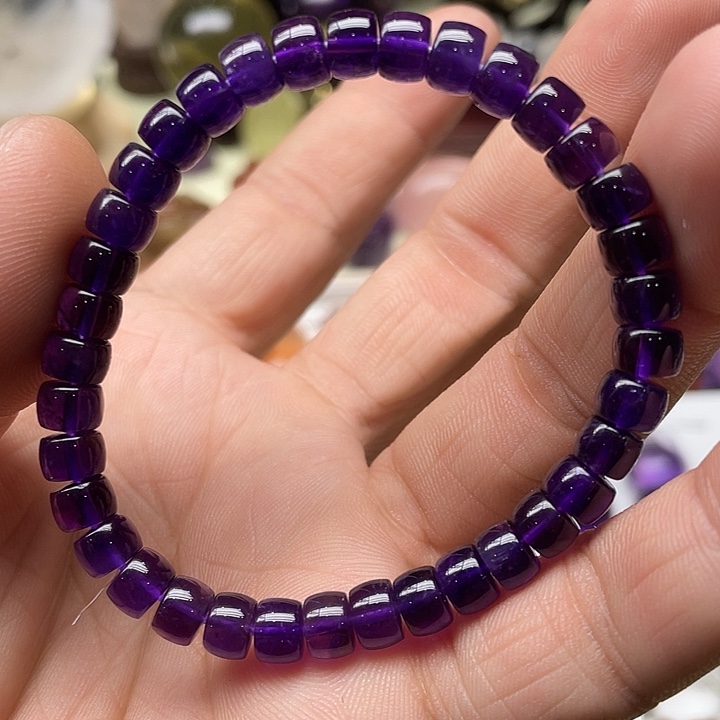 紫晶手链未镶嵌乌拉圭